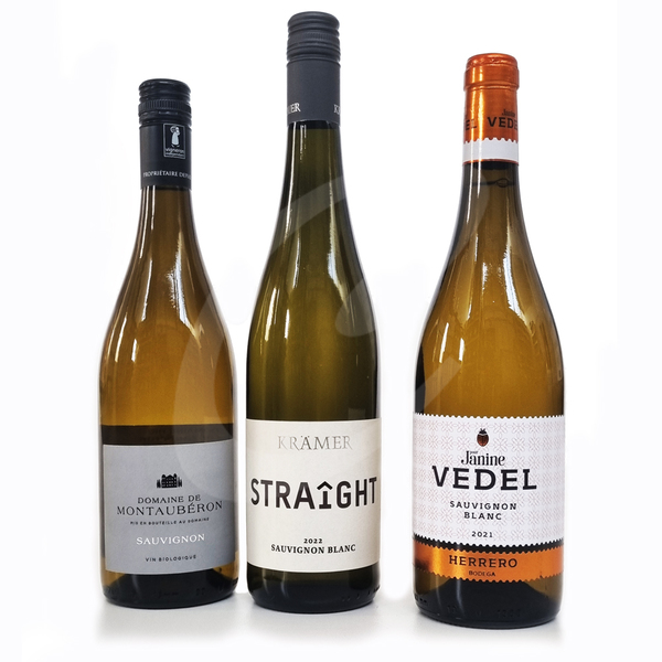 3 flessen Sauvignon Blanc