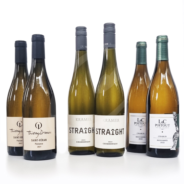6 flessen Chardonnay