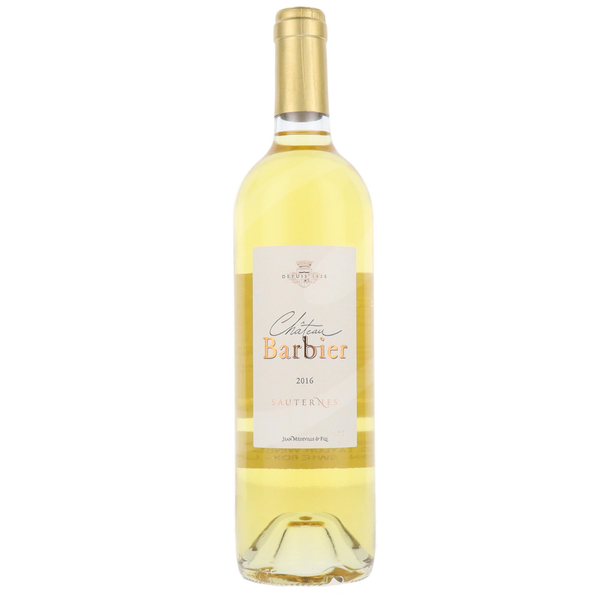 Sauternes Chateau Barbier 2016